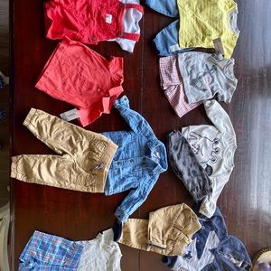 Baby boy  clothes bundle‼️‼️💙 6/9month💙